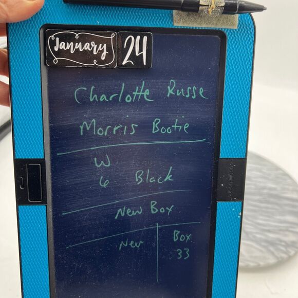 Charlotte Russe Womens 6 Black Morris Bootie Faux Suede Side Zip Ankle Heel Boot - Picture 11 of 12